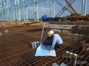 湛江鋼鐵新廠房建設電氣安裝掠影 五冶施工單位的卓越風采